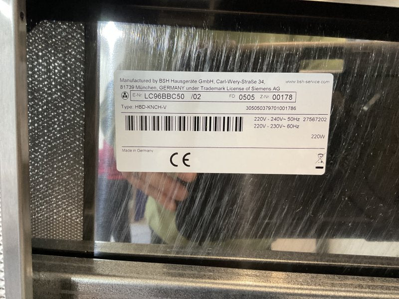 Siemens afzuigkap LC96BBC50 - Wandschouw - 90 cm