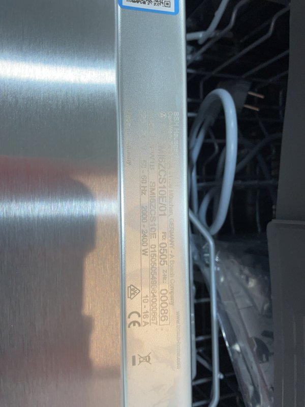 Bosch inbouwvaatwasser SMI6ZCS10E - Series 6