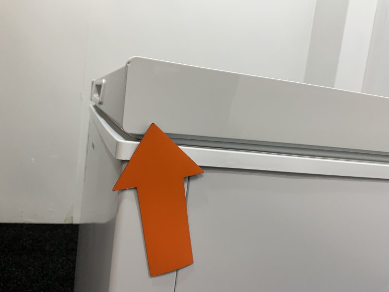 Inventum vrieskist VK562W - tot -15 - Wit