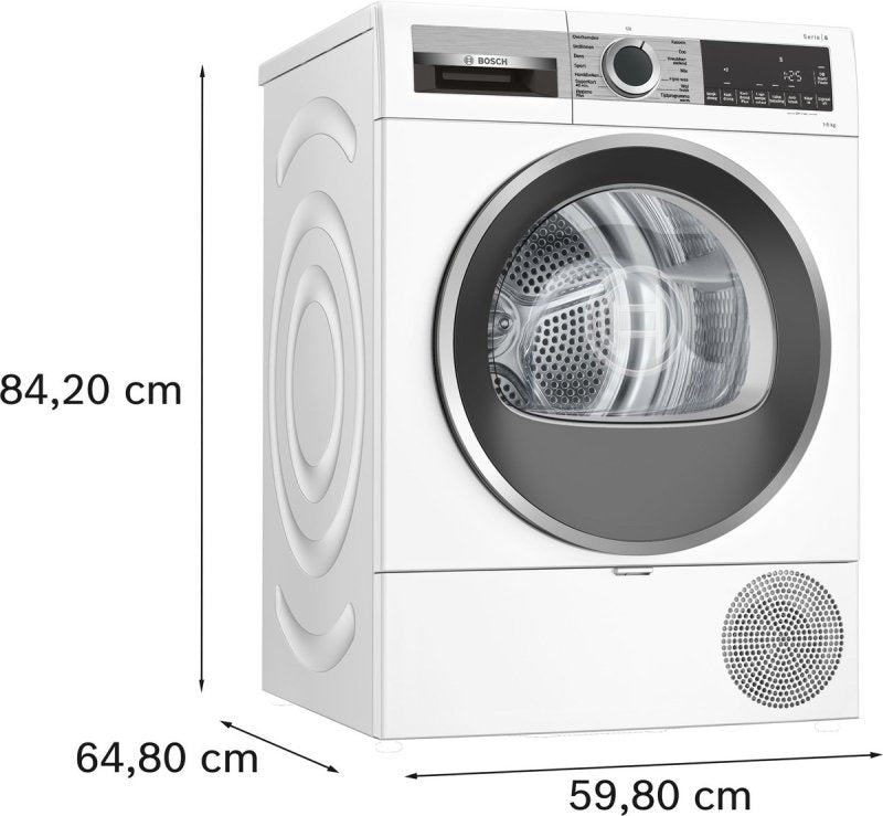 Bosch warmtepompdroger WQG233DLNL Serie 6 - 8 kg 