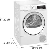 Siemens WQ33G1DEFG - iQ500 - Wasdroger - Warmtepompdroger - 8 kg - Zelfreinigende condensor - Stil - NL/FR Display