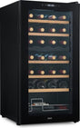 Wijnkoelkast voor 28 Flessen MOA-WC82 - Wijnklimaatkast Vrijstaand - Zwart