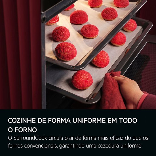 AEG inbouwoven OU5PB40SM Serie 5000 - Zwart/RVS