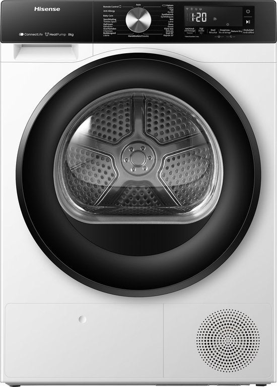Hisense warmtepompdroger DH3S802BW2 - 3S Serie