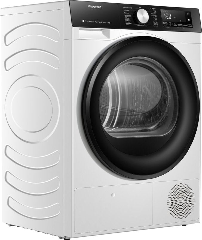 Hisense warmtepompdroger DH3S802BW2 - 3S Serie