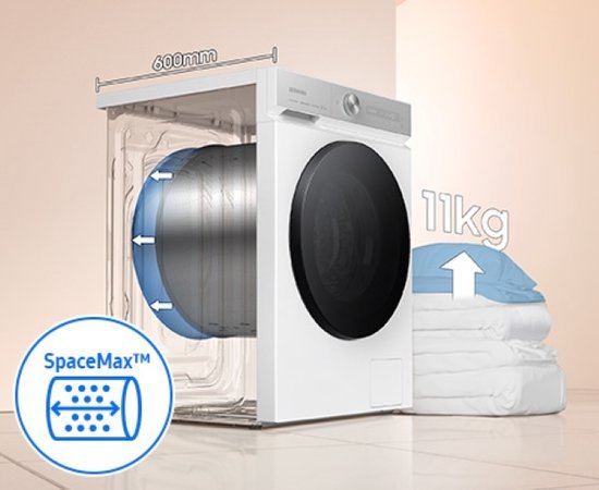 Samsung wasmachine WW11DB8B95GHU3 - 8000 serie