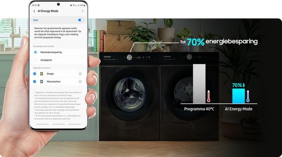 Samsung wasmachine WW11DB8B95GHU3 - 8000 serie