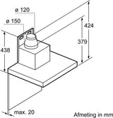 Siemens afzuigkap LC97BCP50 - iQ500 - Wandschouw