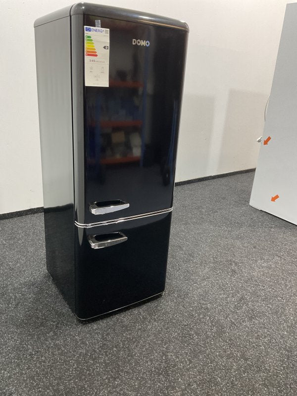 DOMO koelkast DO91706R Retro - Zwart