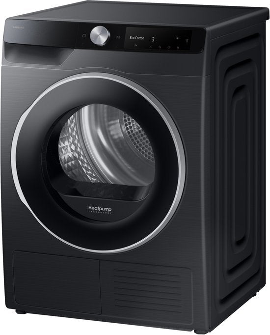Samsung warmtepompdroger AI Dry DV90DG6845LBU3 - Zwart
