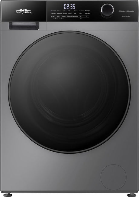 Everglades wasmachine EVWM71412AG - 7kg - Grijs