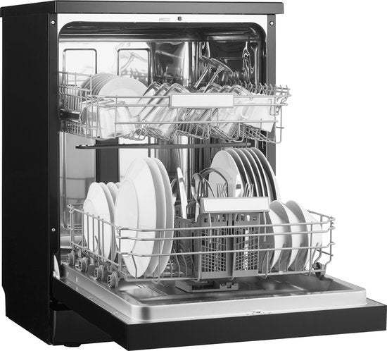 Inventum vaatwasser VVW6036AB - Vrijstaand - Zwart