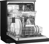 Inventum vaatwasser VVW6036AB - Vrijstaand - Zwart
