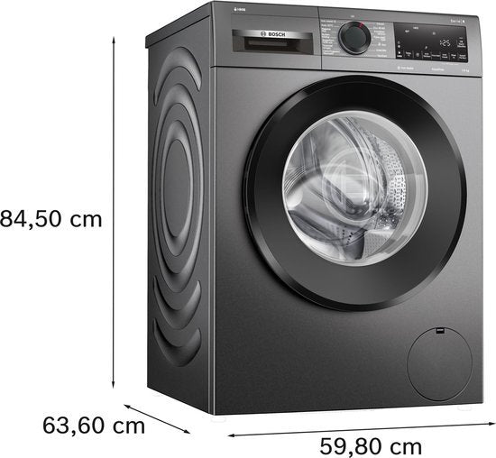 Bosch wasmachine WGG244FNNL Serie 6 met stoom - Grijs