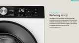 Hisense wasmachine WF3S8043BW3/BLX Serie 3S