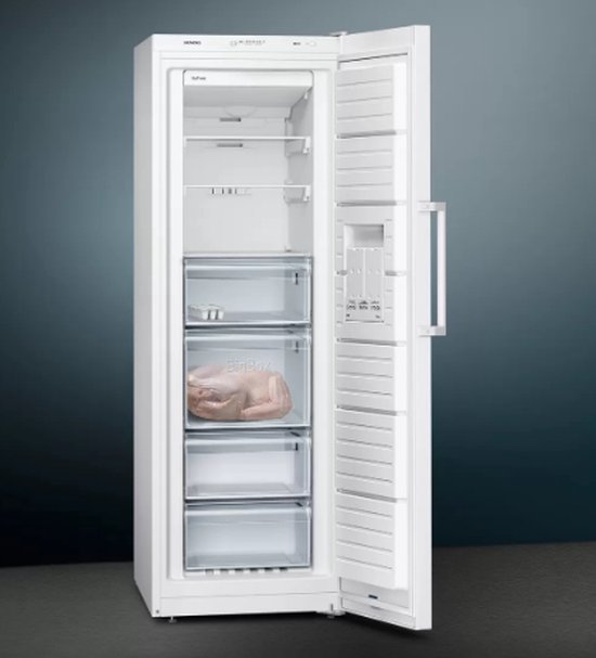Siemens vrieskast GS33NVWEP - vrijstaand - Wit