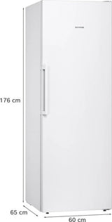 Siemens vrieskast GS33NVWEP - vrijstaand - Wit