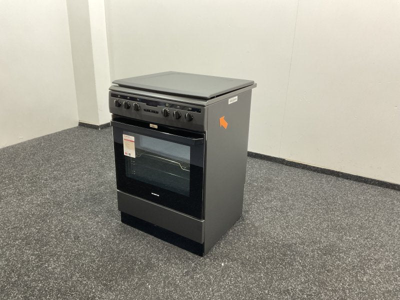 Inventum gasfornuis VFG6034WGZWA - Zwart