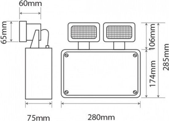 Channel Safety Systems - Grove Ultra Twinspot - IP65