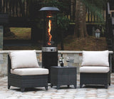 Bali OUTDOORS Lounge Terrasverwarmer 11kW - Staande Heater - Flameheater - incl. Gasdrukregelaarset 50 mbar & Slang 50 cm - Gas - Model SRPH84