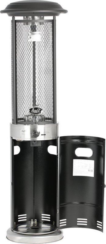 Bali OUTDOORS Lounge Terrasverwarmer 11kW - Staande Heater - Flameheater - incl. Gasdrukregelaarset 50 mbar & Slang 50 cm - Gas - Model SRPH84