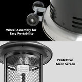 Bali OUTDOORS Lounge Terrasverwarmer 11kW - Staande Heater - Flameheater - incl. Gasdrukregelaarset 50 mbar & Slang 50 cm - Gas - Model SRPH84