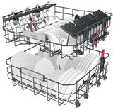 Whirlpool inbouwvaatwasser W0I D741A S 