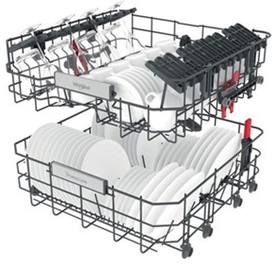 Whirlpool inbouwvaatwasser W0I D741A S 