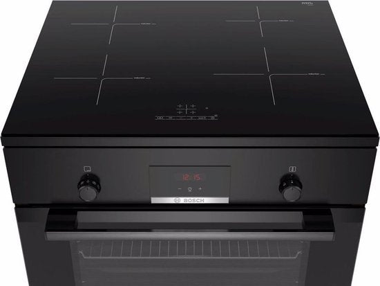 Bosch inductiefornuis HLN39A060U - Serie 4 - zwart