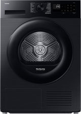 Samsung warmtepompdroger DV90DG52A0ABEN - Zwart - NL/FR