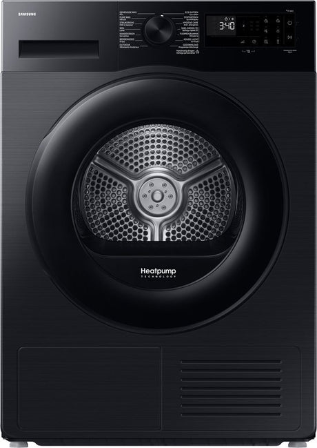 Samsung warmtepompdroger DV90DG52A0ABEN - Zwart - NL/FR