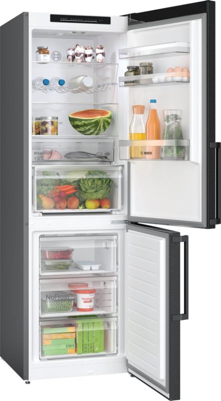 Bosch koelkast KGN36VXCT - Serie 4 - Vrijstaand - Zwart