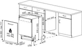 Beko inbouwvaatwasser BDIN38440 - HygieneShield