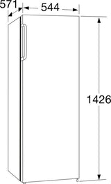 ETNA vrieskast VV143WIT - vrijstaand