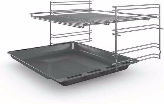 Bosch inductiefornuis HLR390020 - Serie 4 - Wit