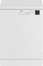 Beko vaatwasser DVN06430W - Vrijstaand - Wit 