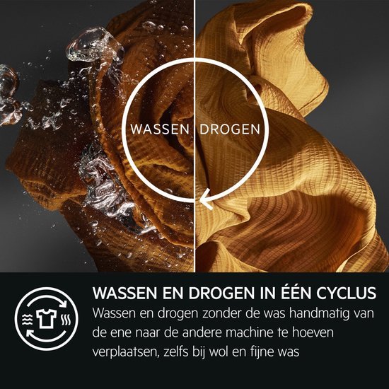 AEG was-droogcombinatie LWR7516AD4 7000 serie 