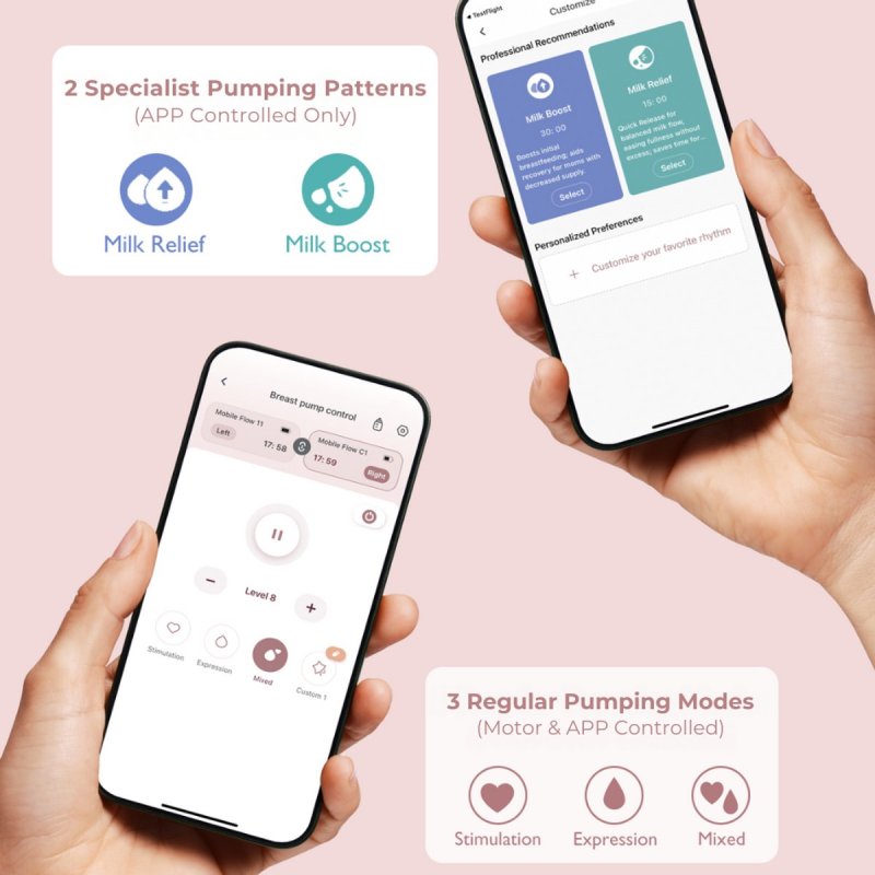 Momcozy M9 Handsfree - Borstkolf