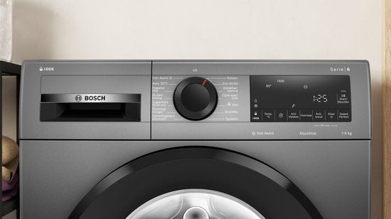 Bosch wasmachine WGG244FNNL Serie 6 met stoom - Grijs