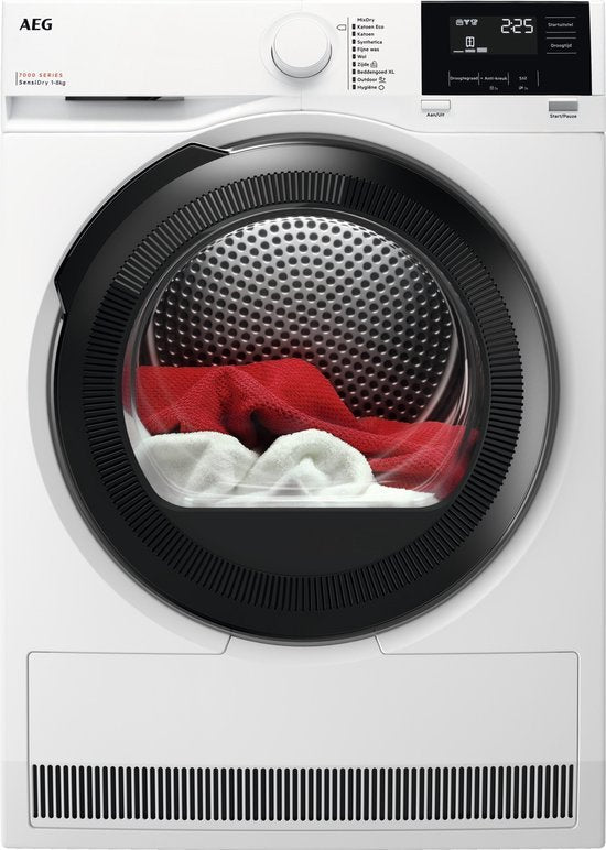AEG warmtepompdroger TR7386T4B - 7000 serie 