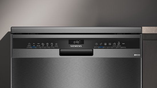 Siemens vaatwasser SN23EC03ME - Vrijstaand - Zwart