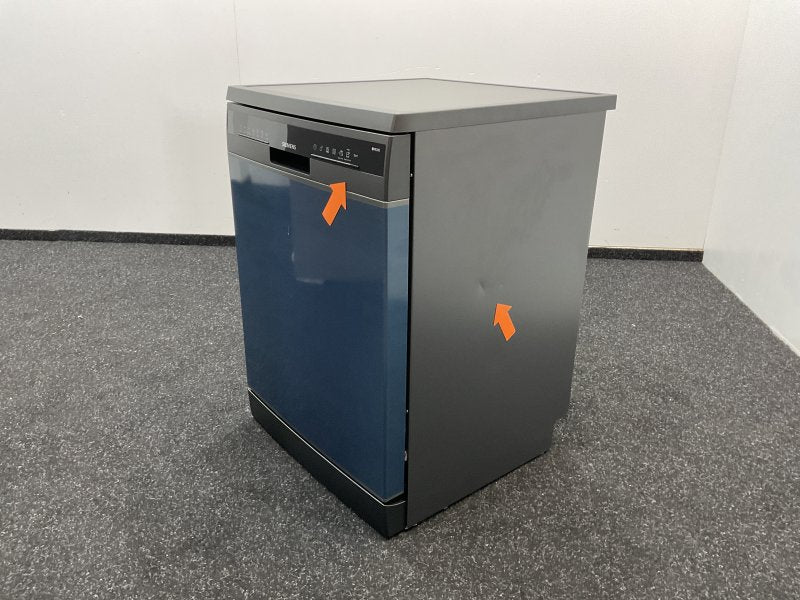 Siemens vaatwasser SN23EC03ME - Vrijstaand - Zwart