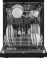 Inventum vaatwasser VVW6008AB - Vrijstaand - Zwart