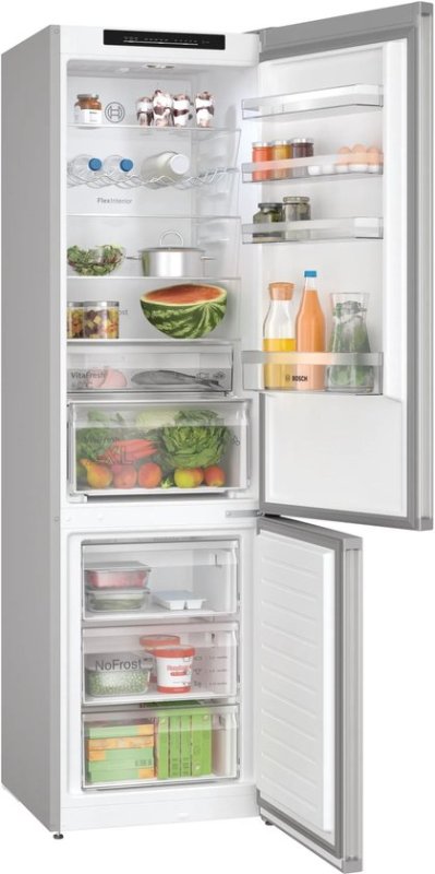 Bosch koelkast KGN392LBF - Serie 4 - RVS look