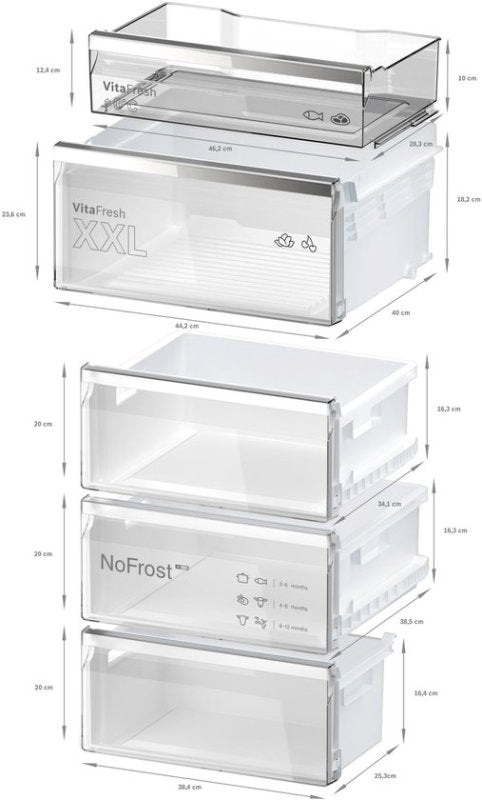 Bosch koelkast KGN39AIAU - Serie 6 - No Frost 