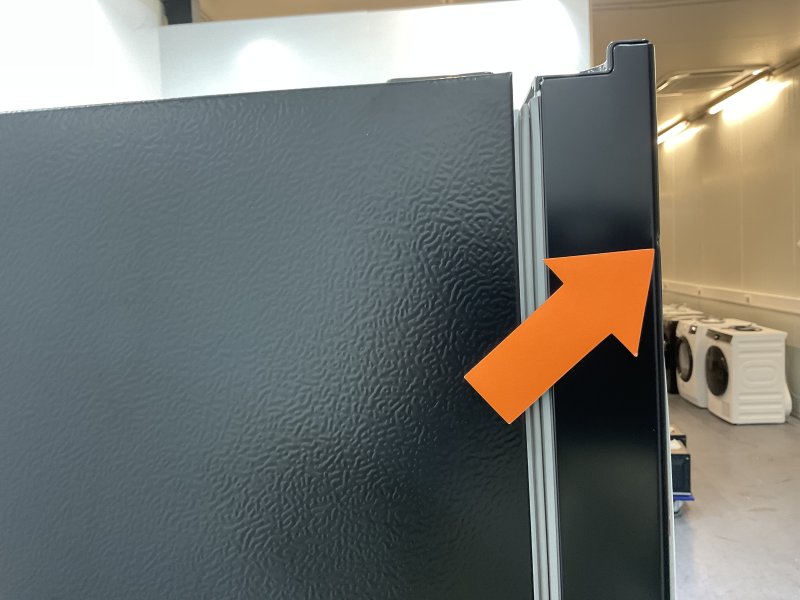 Everglades koelkast EVUD4046 - Zwart 