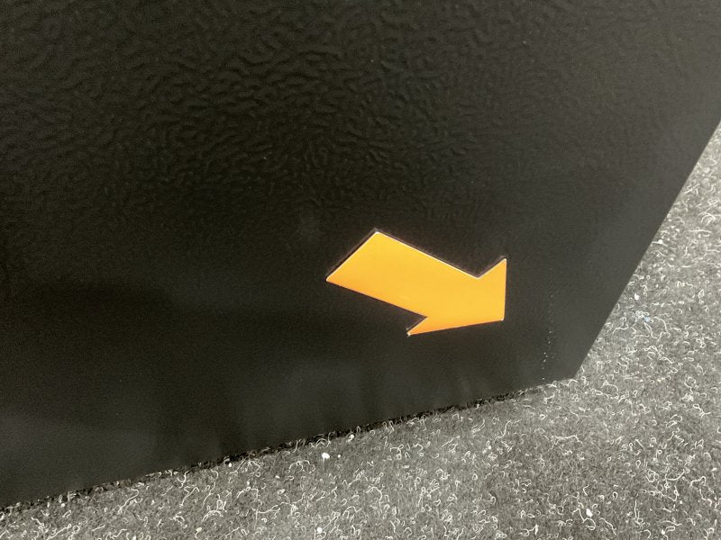 Everglades koelkast EVUD4046 - Zwart 