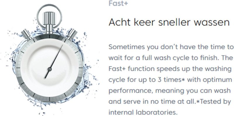 Beko vaatwasser BDFN26440A - Vrijstaand - Antraciet