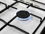 Everglades gasfornuis met gasoven EVCK039 - Wit - 50cm