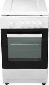 Everglades gasfornuis met gasoven EVCK039 - Wit - 50cm